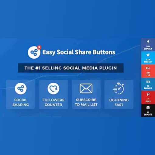 Easy Social Share Buttons